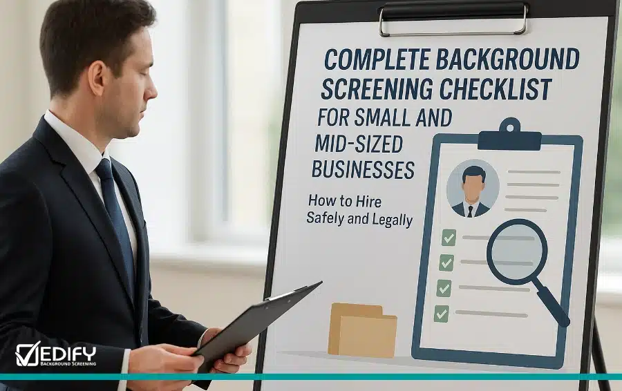 CompleteChecklist Beyond Criminal Records A Complete Background Screening Checklist for Small and Mid-Sized Businesses