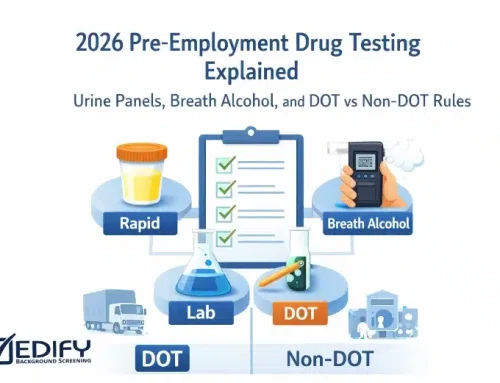 2026 Pre-Employment Drug Testing Explained: Urine Panels, Breath Alcohol, and DOT vs Non-DOT Rules